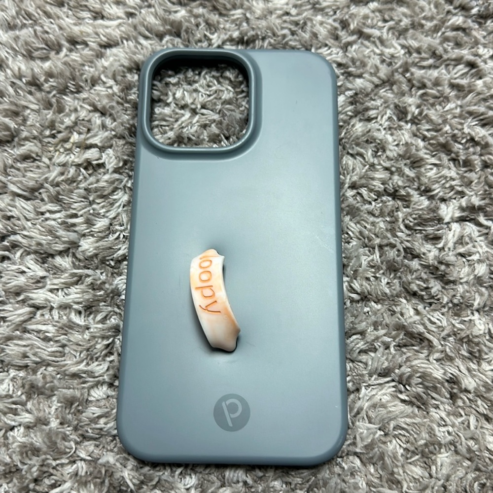Grey loopy case